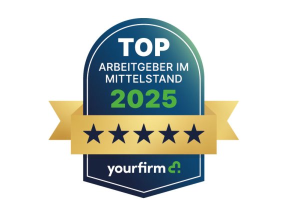 Auszeichnung zum TOP Arbeitgeber im Mittelstand 2025